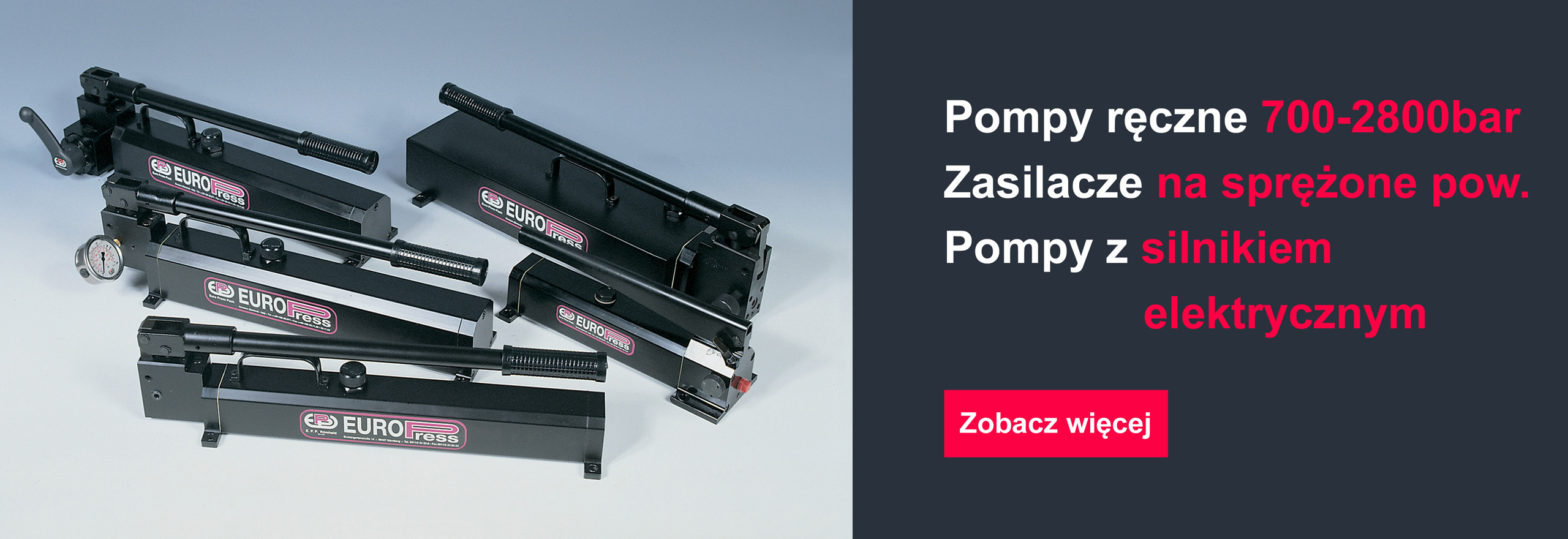 Pompy 700-2800 bar